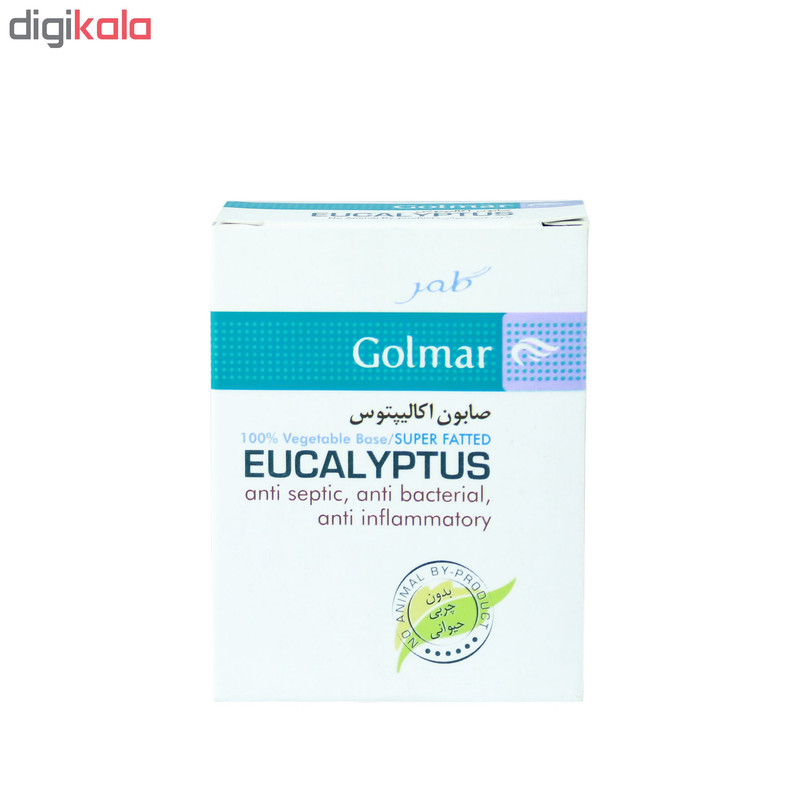 صابون ضد باکتری گلمر مدل Eucalyptus وزن 100 گرم صابون ضد باکتری گلمر مدل Eucalyptus وزن 100 گرم