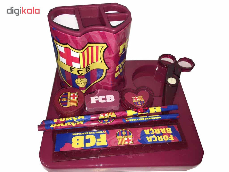بسته نوشت افزار مدل Barcelona مجموعه 11 عددی بسته نوشت افزار مدل Barcelona مجموعه 11 عددی