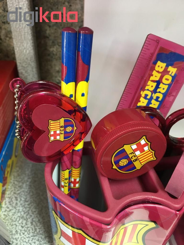 بسته نوشت افزار مدل Barcelona مجموعه 11 عددی بسته نوشت افزار مدل Barcelona مجموعه 11 عددی