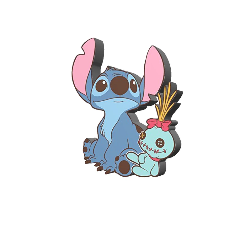 استیکر تزئینی موبایل طرح استیچ کد 185