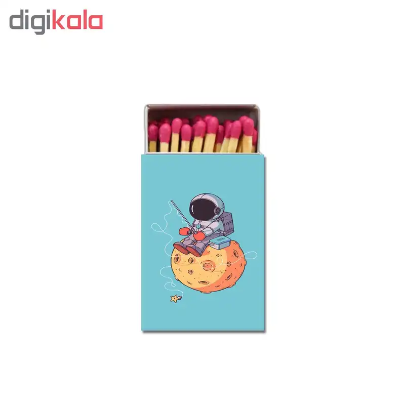 کبریت طرح آدم فضائی کد 2