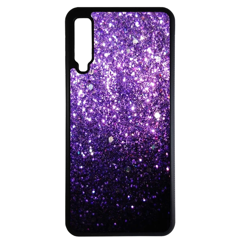 کاور طرح جرقه های بنفش کد 10800 مناسب برای گوشی موبایل سامسونگ galaxy A750 / A7 2018