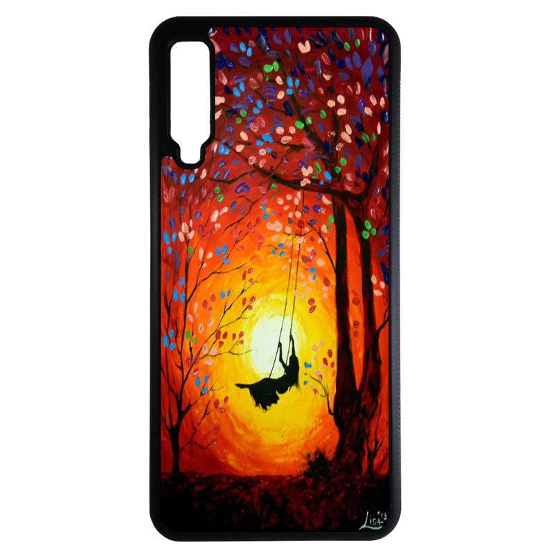 کاور طرح دخترانه کد 10804 مناسب برای گوشی موبایل سامسونگ galaxy A750 / A7 2018