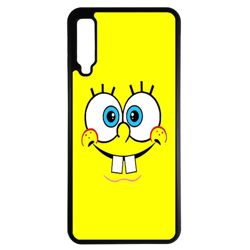 کاور طرح باب اسنفجی کد 10831 مناسب برای گوشی موبایل سامسونگ galaxy A750 / A7 2018