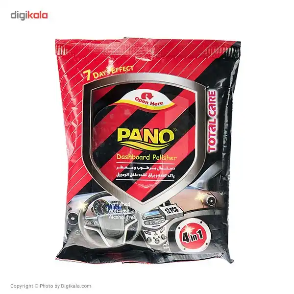 دستمال مرطوب پانو مدل Dashboard Polisher