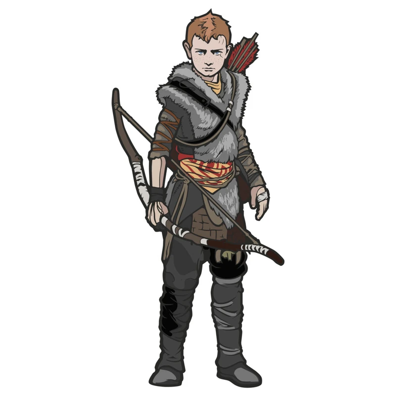 استیکر لپ تاپ وی وین آرت طرح God of War Atreus کد P162