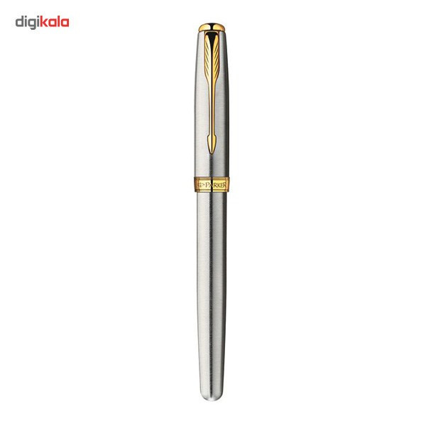 خودنویس پارکر سری Sonnet مدل Stainless Steel