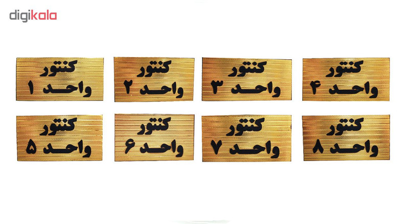 تابلو نشانگر طرح شماره کنتور مدل STH28 مجموعه 8 عددی