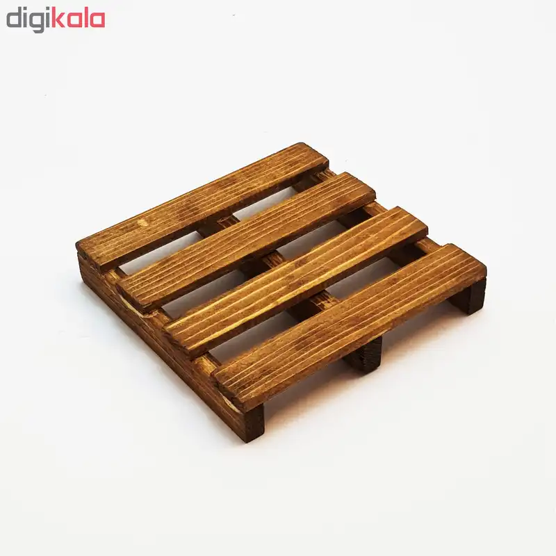 زیر لیوانی چوبی مدل پالتی