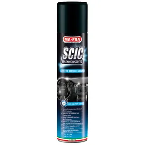 اسپری واکس داشبورد خودرو مفرا مدل Scic Blue حجم 600 میلی لیتر