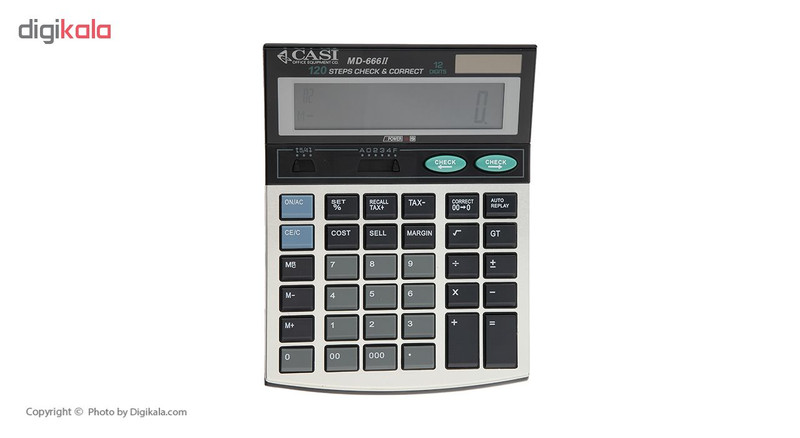 ماشین حساب کاسی مدل MD-666II