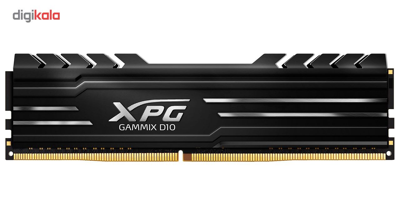 رم دسکتاپ DDR4 تک کاناله 2666 مگاهرتز CL16 ای دیتا مدل XPG GAMMIX D10 ظرفیت 4 گیگابایت main 1 4