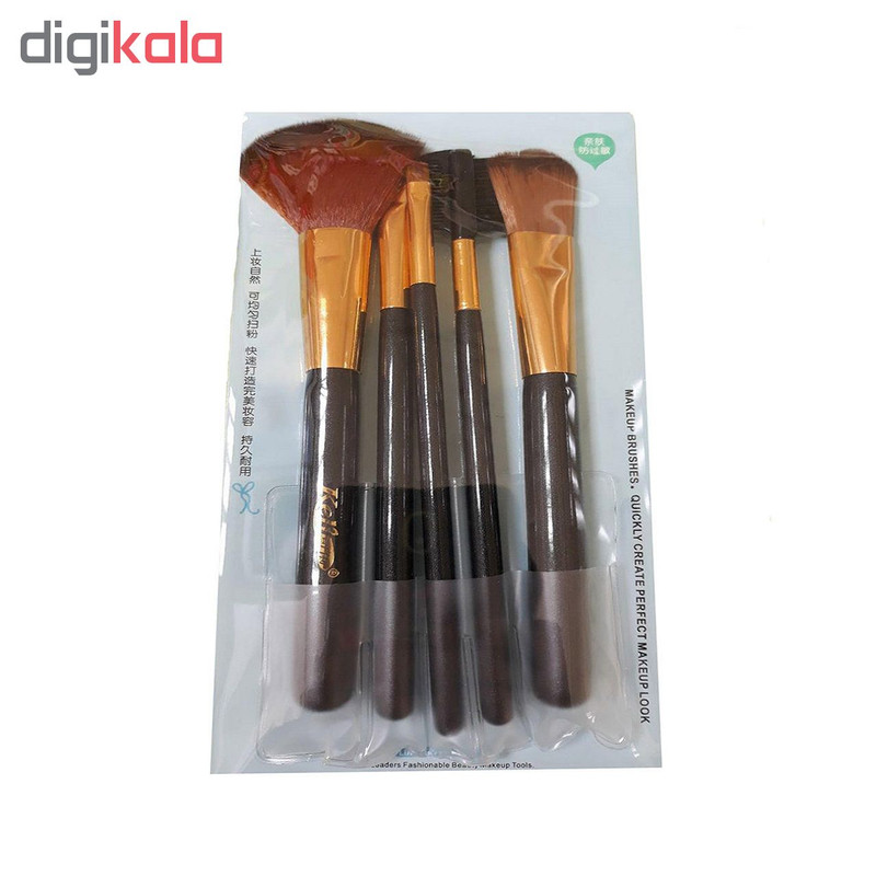 برس آرایشی کیلی مدل 1525 بسته 5 عددی برس آرایشی کیلی مدل 1525 بسته 5 عددی