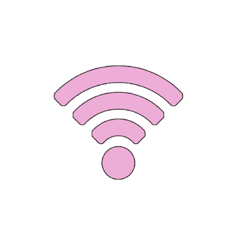 استیکر تزئینی موبایل طرح Wi Fi کد 130 