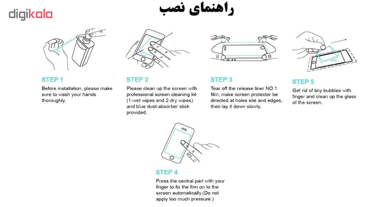محافظ صفحه نمایش 5D لایونکس مدل USS مناسب برای گوشی موبایل سامسونگ Galaxy A70