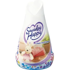 ژل خوشبوکننده هوا کوبایاشی سری هپی ساوادی مدل Linen Softener حجم 150 میلی لیتر