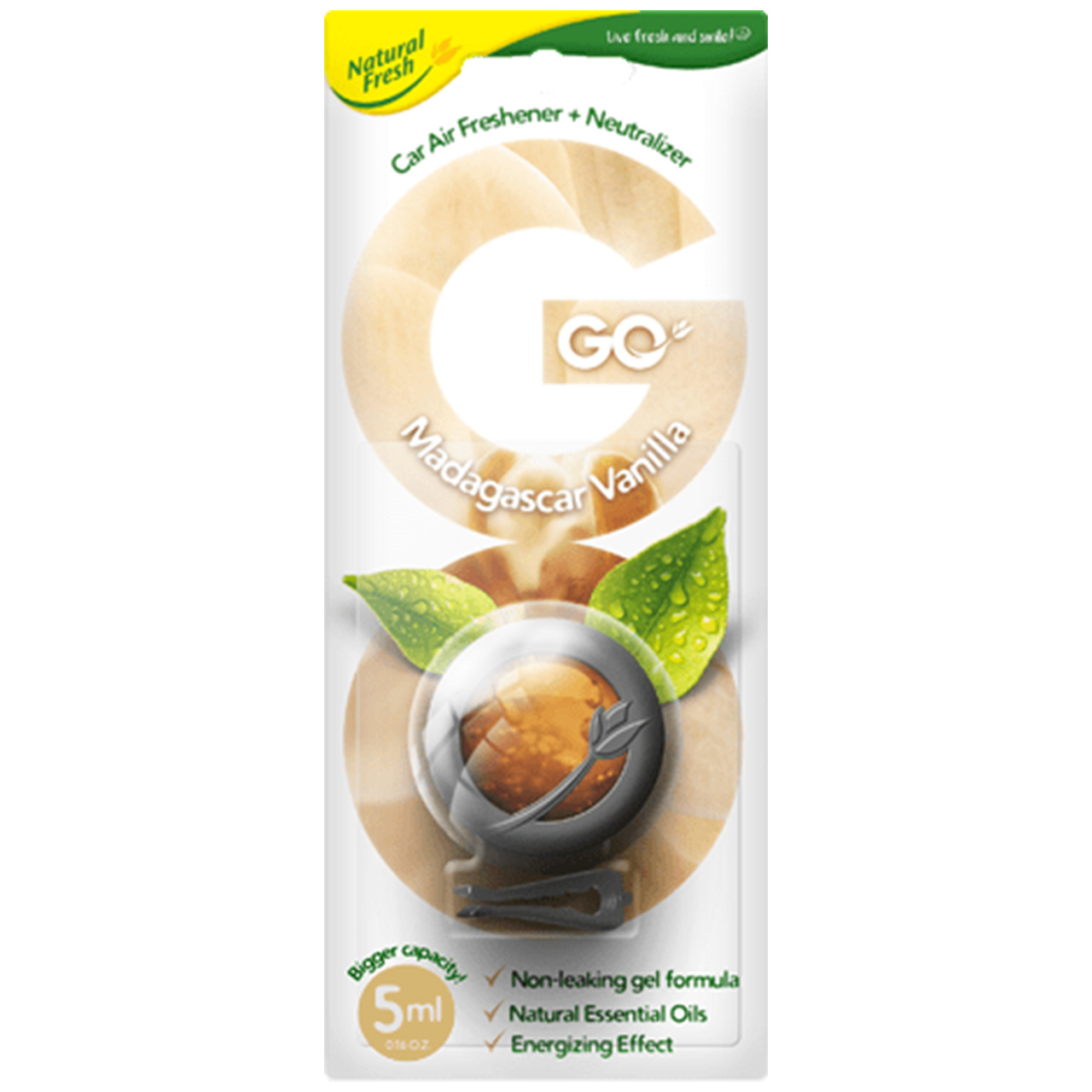 خوشبوکننده خودرو نچرال فرش مدل GO02