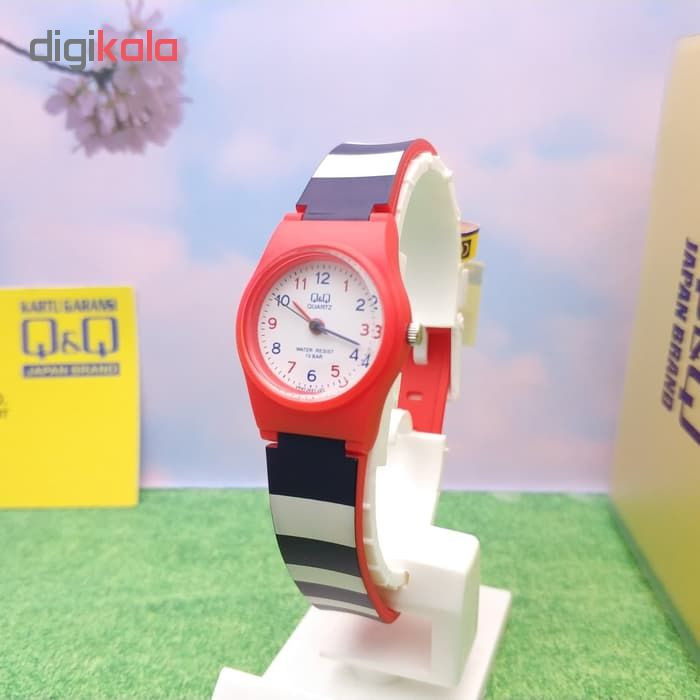 ساعت مچی عقربه ای دخترانه کیو اند کیو مدل VP47J031Y ساعت مچی عقربه ای دخترانه کیو اند کیو مدل VP47J031Y