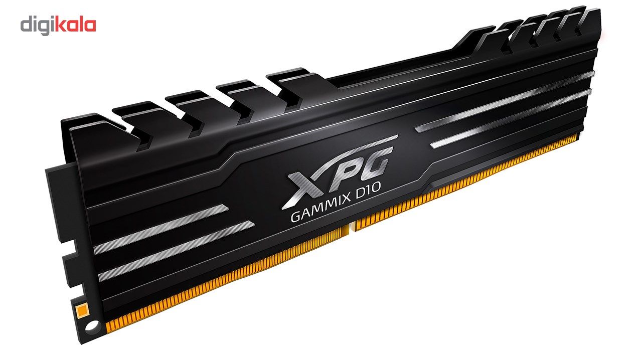 رم دسکتاپ DDR4 تک کاناله 2666 مگاهرتز CL16 ای دیتا مدل XPG GAMMIX D10 ظرفیت 4 گیگابایت main 1 5