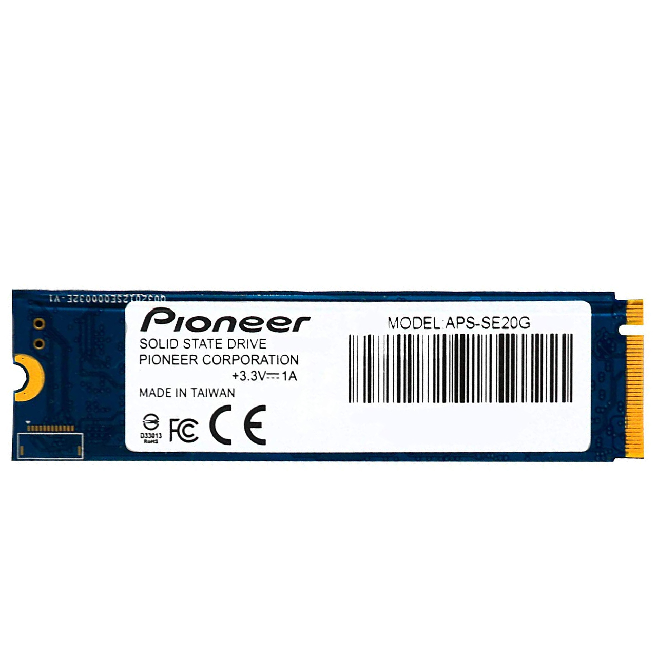 اس اس دی اینترنال پایونیر مدل APS-SE20G ظرفیت 256 گیگابایت