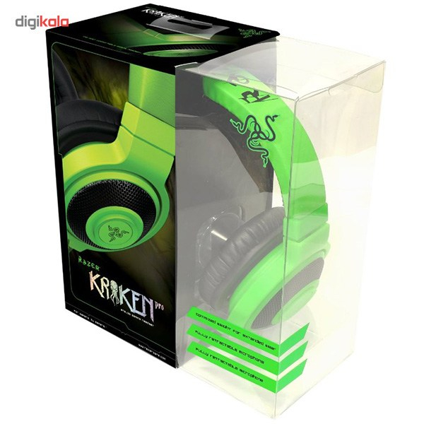 مشخصات، قیمت و خرید هدست ریزر مدل Kraken Pro 2015 | دیجی\u200cکالا