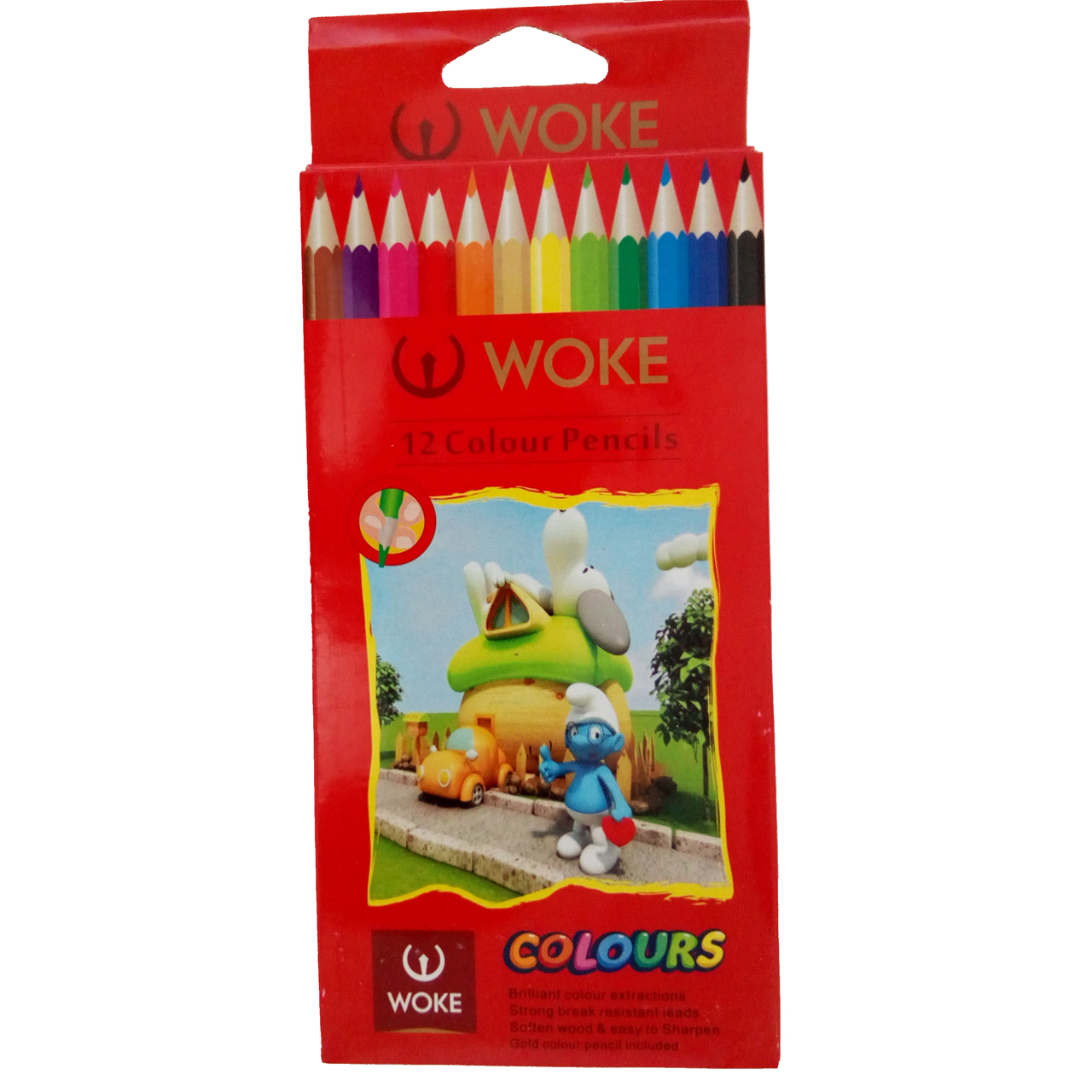 مداد رنگی 12 رنگ ووک کد1244