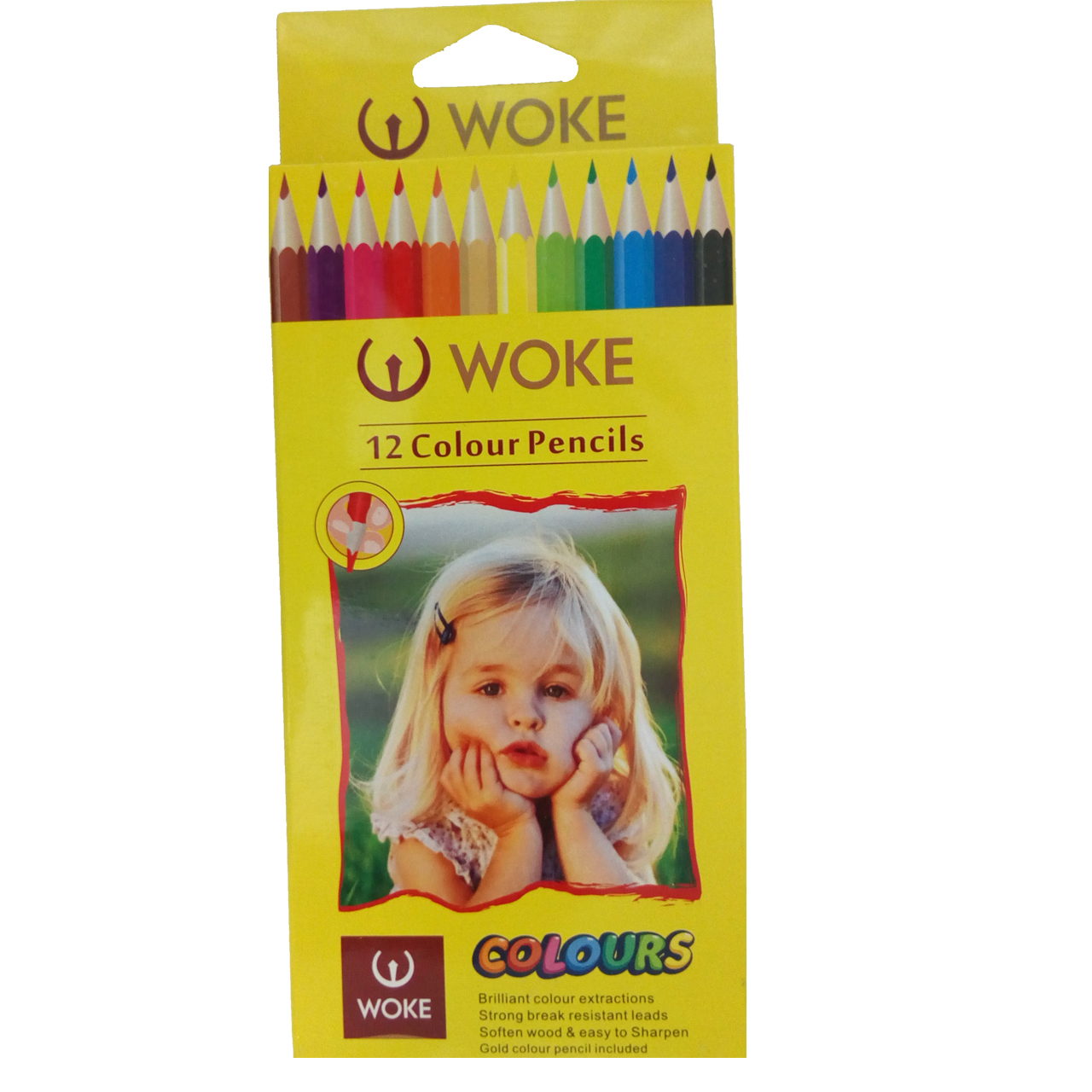 مداد رنگی 12 رنگ ووک کد 1242