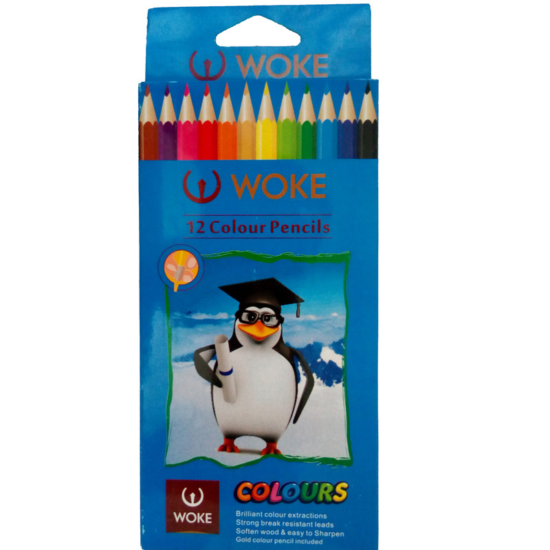 مداد رنگی 12 رنگ ووک کد 1241