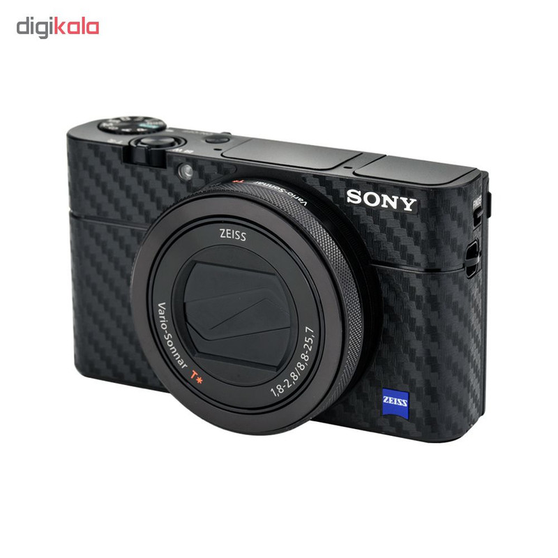 برچسب پوششی کی وی مدل KS-RX100VCF مناسب برای دوربین عکاسی سونی مدل RX100V