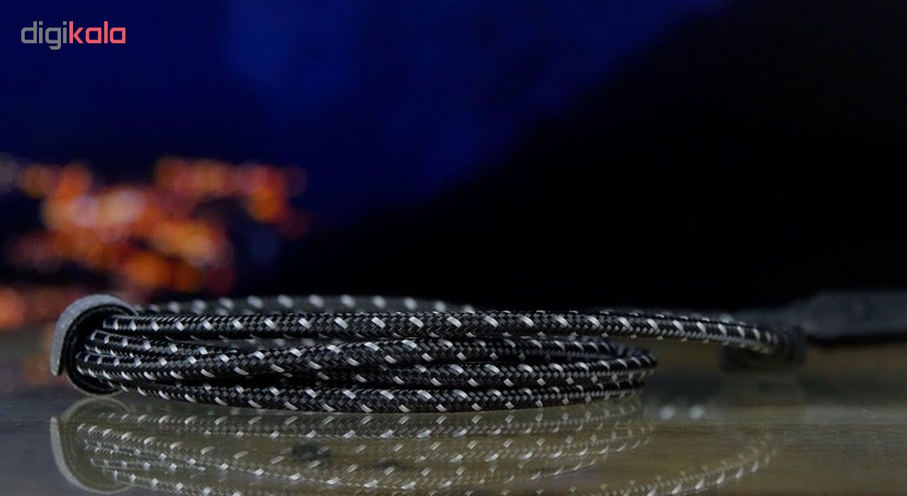 کابل تبدیل USB به لایتنینگ انرجیا مدل Duraglitz طول 3 متر