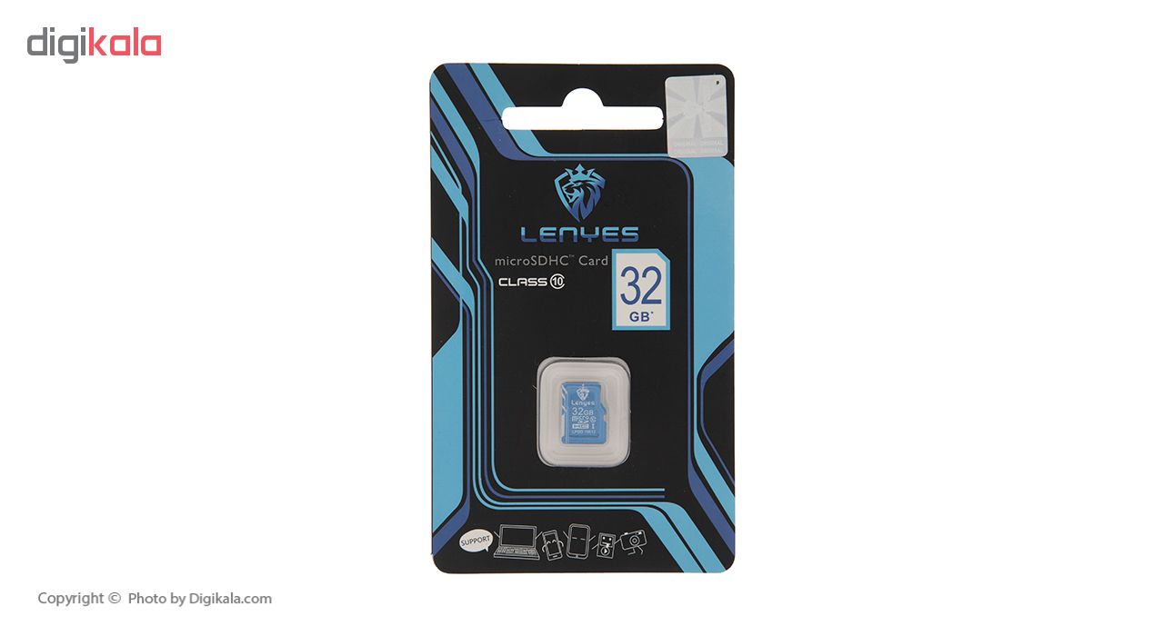 کارت حافظه microSDHC لنیس مدل 10812 کلاس 10 ظرفیت 32 گیگابایت