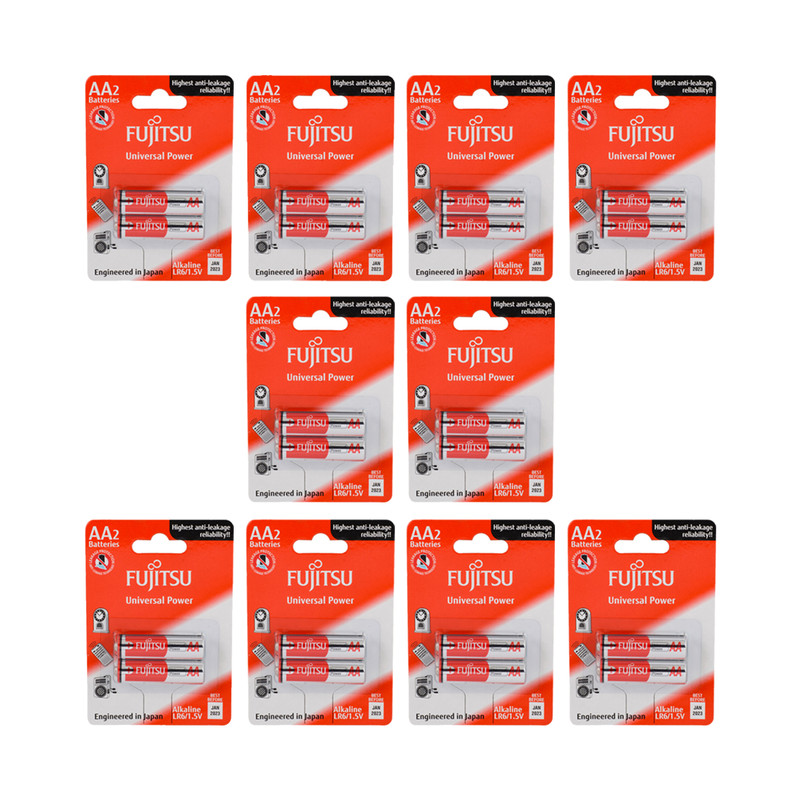 باتری قلمی فوجیتسو مدل LR6 Univeisal Power بسته 20 عددی