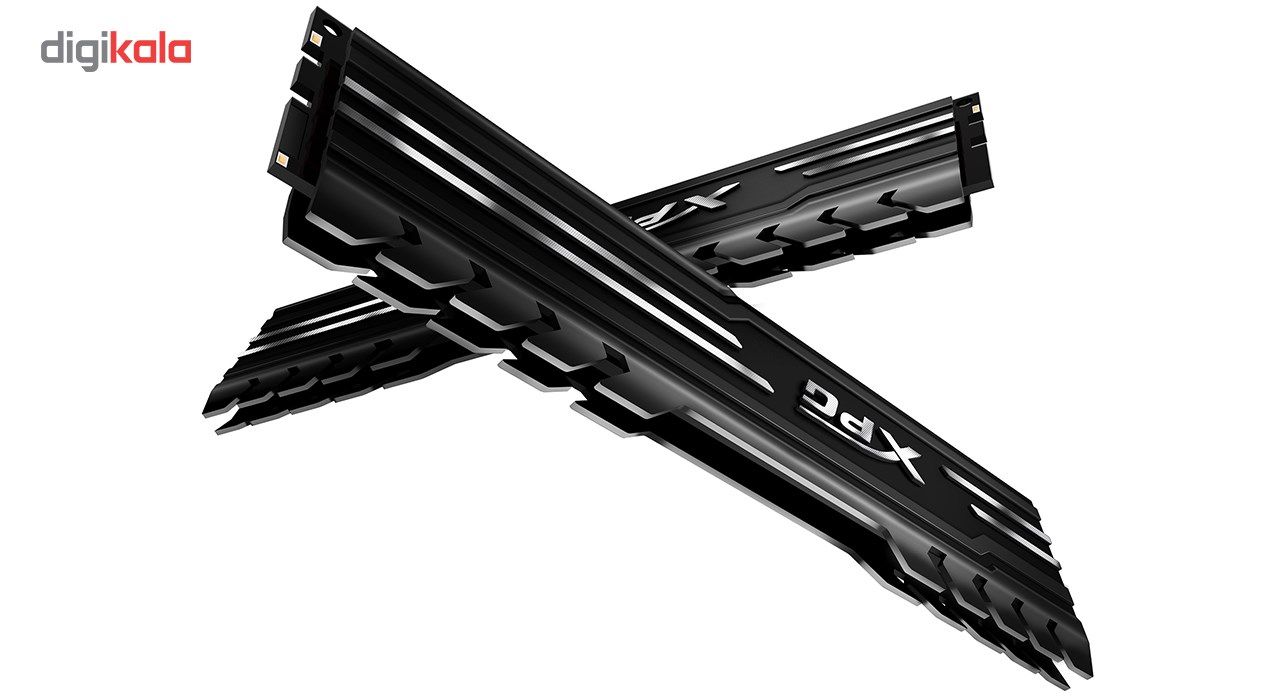 رم دسکتاپ DDR4 تک کاناله 2666 مگاهرتز CL16 ای دیتا مدل XPG GAMMIX D10 ظرفیت 4 گیگابایت main 1 6
