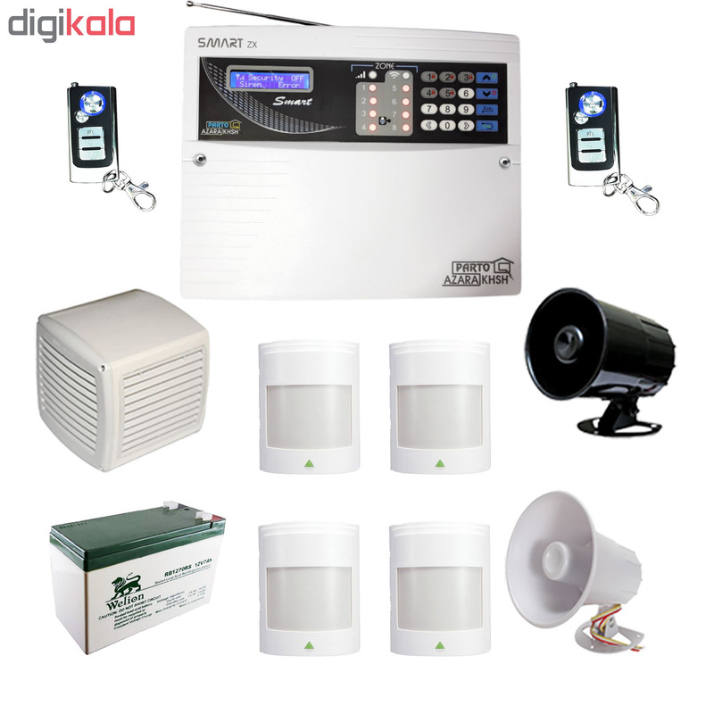 سیستم دزدگیر سیم کارتی پرتوآذرخش مدل Smart ZXB