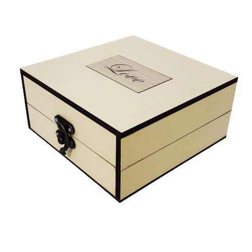 جعبه هدیه چوبی آیهان باکس مدل 111