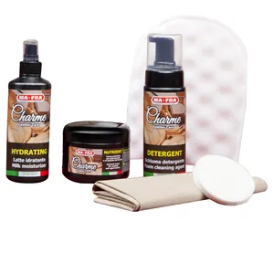 مجموعه نظافت و نگهداری چرم خودرو مفرا مدل Ch-Kit