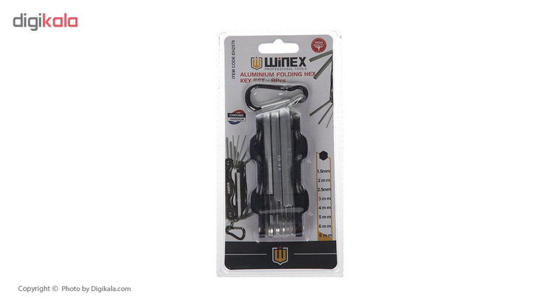 مجموعه 8 عددی آچار آلن هکس وینکس مدل EH2579