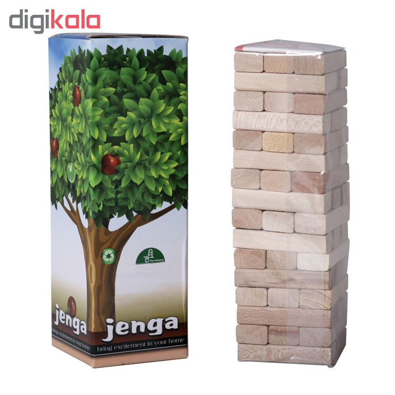 بازی فکری فکرانه مدل jenga