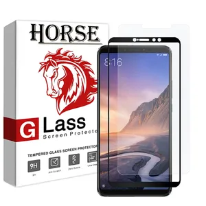 محافظ صفحه نمایش 5D هورس مدل FAG مناسب برای گوشی موبایل شیائومی Mi Max 3 مجموعه دو عددی