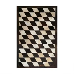 کلاژ فرش پوست و چرم کمالی مدل AD-00365