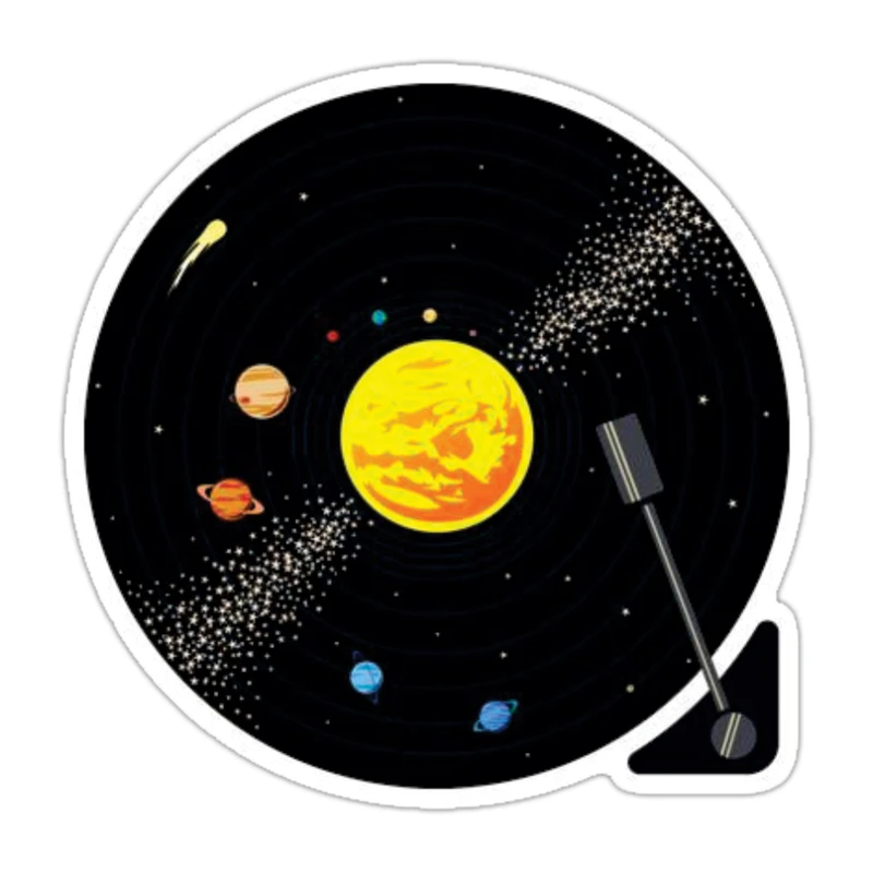 استیکر لپ تاپ طرح موزیک مدل mu02