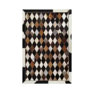 کلاژ فرش پوست و چرم کمالی مدل AD-00386