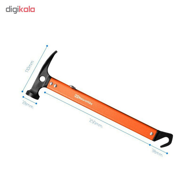 چکش نیچرهایک مدل NH15A010-IO وزن 374 گرم