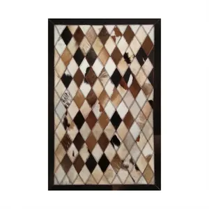 کلاژ فرش پوست و چرم کمالی مدل AD-00401