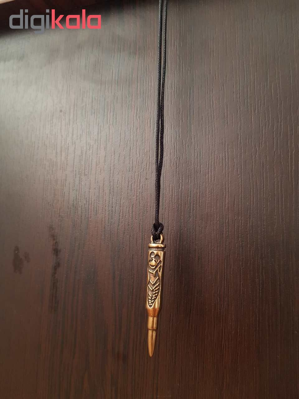 گردنبند مردانه طرح فشنگ کد g19