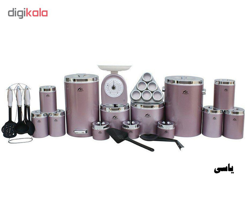 سرویس آشپزخانه 30 پارچه اورمزد کد 125
