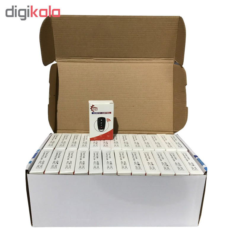 ریموت بلوتوثی در پارکینگ  ان اس کد 315 بسته 50 عددی به همراه باتری داخل دستگاه