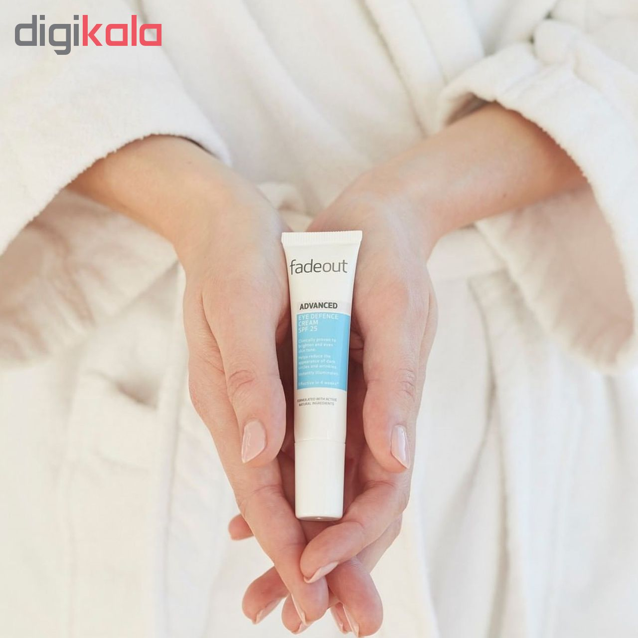 کرم ضد چروک و روشن کننده دور چشم فیداوت با SPF25 مدل WHITENING حجم 15 میلی لیتر