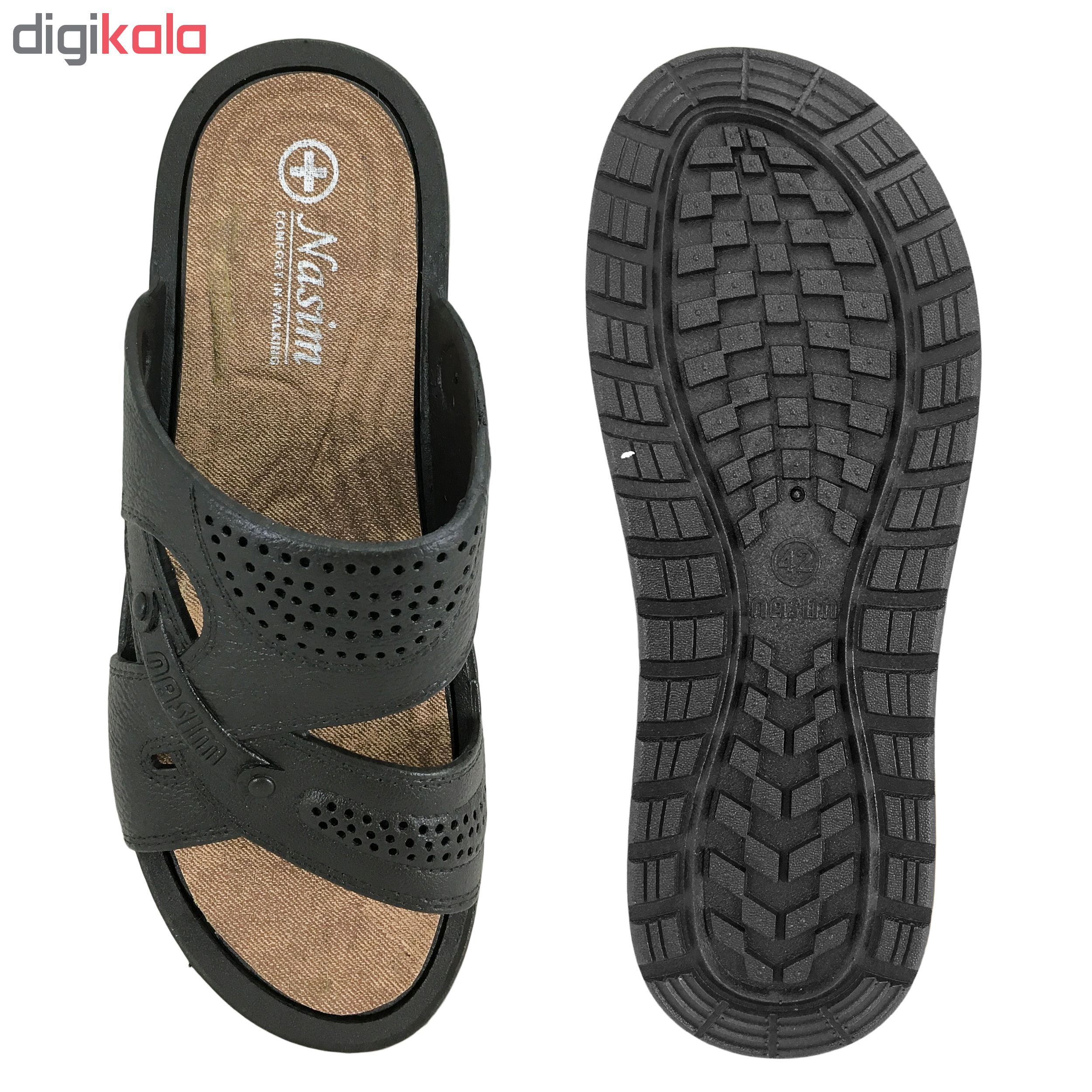 صندل مردانه نسیم مدل عارف کد 4054