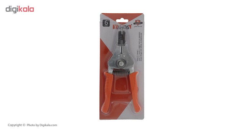 انبر سیم لخت کن تانوس مدل AWS-01-06 سایز 6